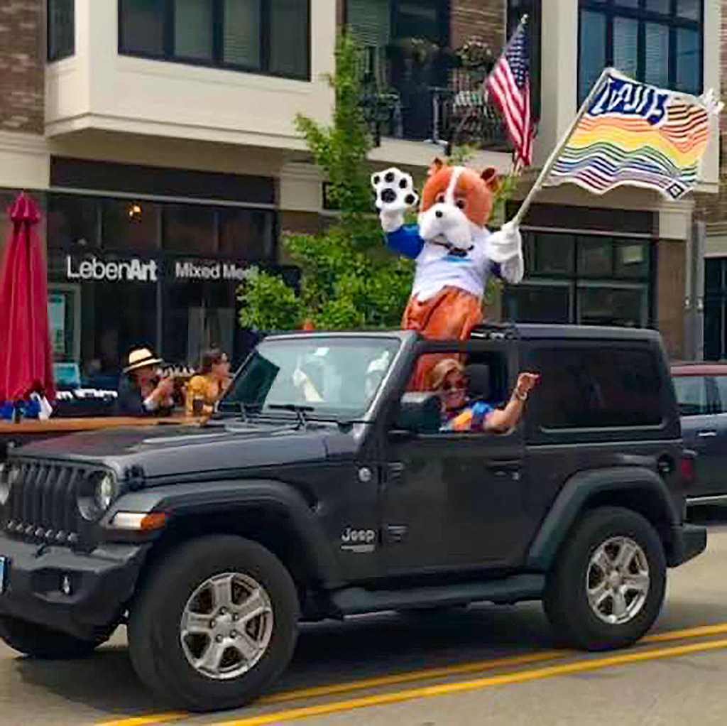 Dougy debuts at the Community Pride Parade 2022